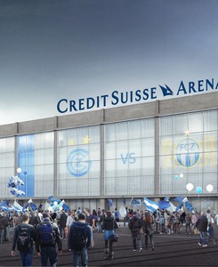 Das Fussballstadion heisst «Credit Suisse Arena»